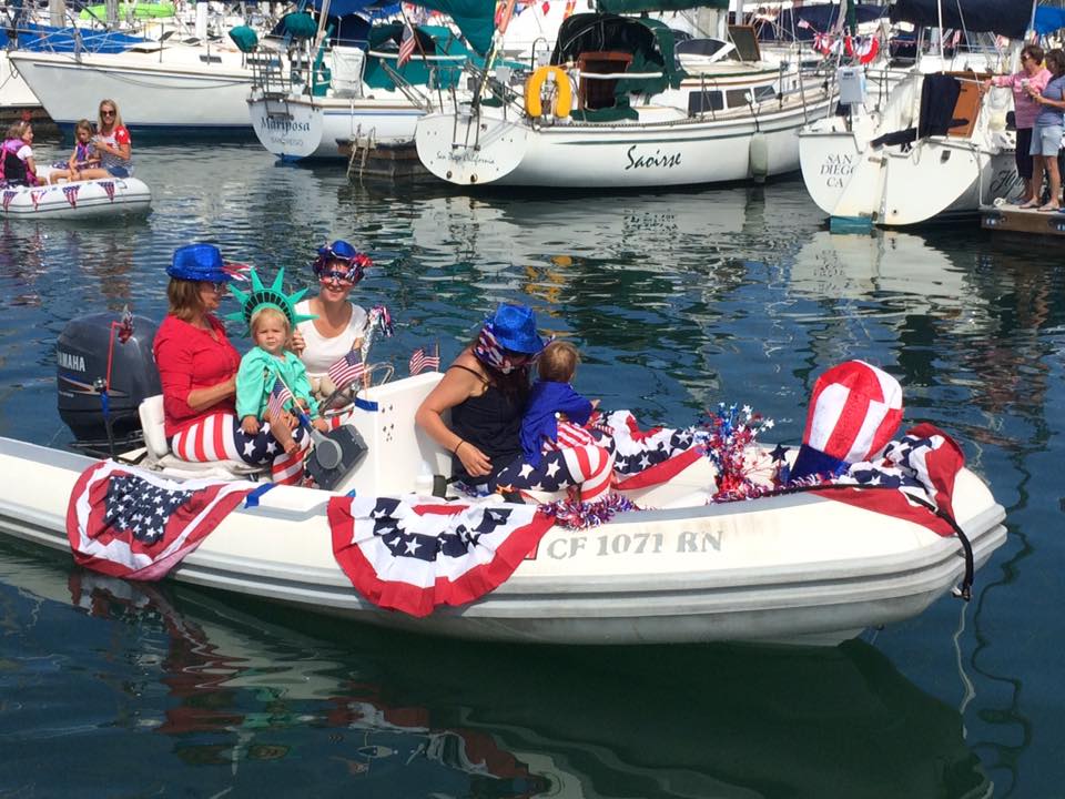 4th of July Dinghy Parade