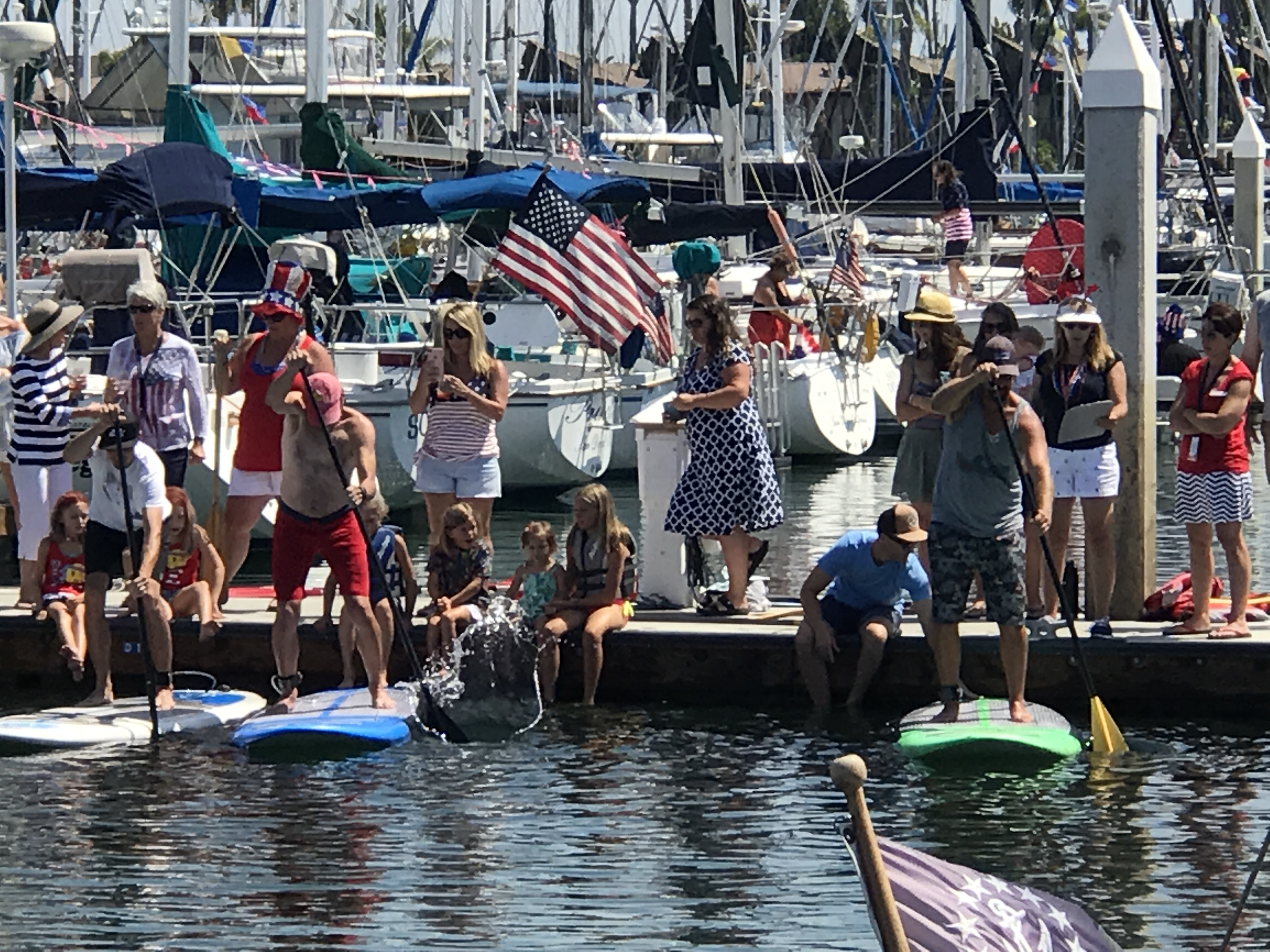 4Th of July Paddle Board Races