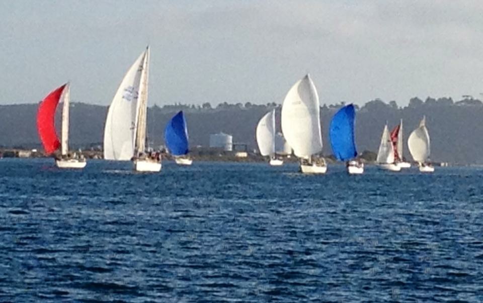 Racing in San Diego Bay