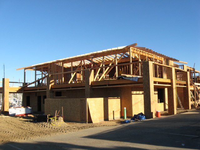 SGYC Clubhouse under construction